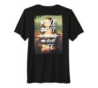 Art Abstrait du Graffiti Art de Léonard de Vinci Mona Lisa T-Shirt Haut de Gamme