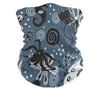 Art Abstrait Poisson Poulpe Bandeau Foulard Masque Écharpe Bandana Femmes Hommes Headwraps Bandeaux de Magique Cagoules pour Sport