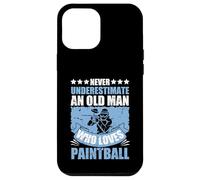 Art Amusant de Paintball pour Hommes et Femmes Amateurs de Paintball Coque pour iPhone 12 Pro Max