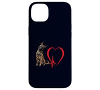 Art Amusant du propriétaire d'un Chien hollandais Heartbeat Heartbeat EKG Coque pour iPhone 14 Plus