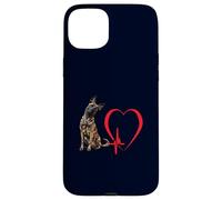 Art Amusant du propriétaire d'un Chien hollandais Heartbeat Heartbeat EKG Coque pour iPhone 15 Plus