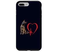 Art Amusant du propriétaire d'un Chien hollandais Heartbeat Heartbeat EKG Coque pour iPhone 7 Plus/8 Plus