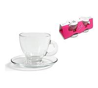 Art and Craft Lot de 2 Tasses 225 CC avec Soucoupe Cappuccino Roma