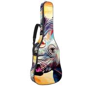 Art Animal Rhino 29 Sac pour guitare acoustique avec 2 poches, bandoulière réglable et crochet arrière, convient pour guitares électriques, basses et guitares classiques, Art Animal Rhino,