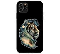 Art Animalier de la forêt, de la Jungle céleste et de l'esprit du Tigre Mystique Coque pour iPhone 11 Pro Max