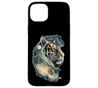 Art Animalier de la forêt, de la Jungle céleste et de l'esprit du Tigre Mystique Coque pour iPhone 15 Plus