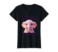 Art Animalier en Forme d'éléphant Kawaii trop Mignon pour être manipulé T-Shirt