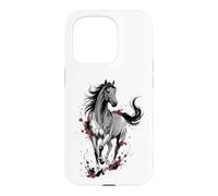 Art Aquarelle Cheval Coque pour iPhone 15 Pro