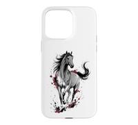 Art Aquarelle Cheval Coque pour iPhone 15 Pro Max