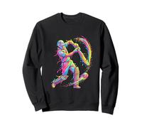 Art Aquarelle Cricket Splash Sweatshirt