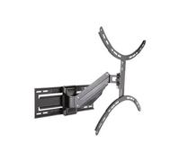 ART AR-71 Montage mural pour écran plasma - LCD métal revêtement noir poudré Taille d'écran : 23"-55