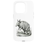 Art. Armadillo Musical surréaliste en accordéon Coque pour iPhone 15 Pro