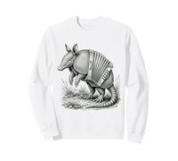 Art. Armadillo Musical surréaliste en accordéon Sweatshirt