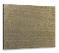 Art & Art 7837.0 châssis avec Toile pour Peintres, Bois de Sapin, Or, 60 x 40 x 1,7 cm