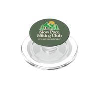 Art Artistique du Club de randonnée Slow Pace No Rush Mountain Trail PopSockets PopGrip pour MagSafe