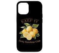 Art au citron Keep It Zesty Sunshine Club Coque pour iPhone 12/12 Pro