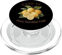 Art au citron Keep It Zesty Sunshine Club PopSockets PopGrip pour MagSafe