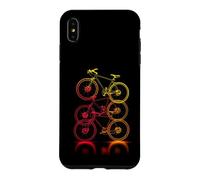 Art Audacieux des vélos empilés pour Les Amateurs de Cyclisme Coque pour iPhone XS Max