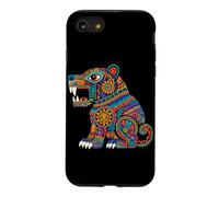 Art autochtone Jaguar Mexicain aztèque civilisation Ancienne Coque pour iPhone SE (2020) / 7/8