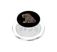 Art autochtone Jaguar Mexicain aztèque civilisation Ancienne PopSockets PopGrip pour MagSafe