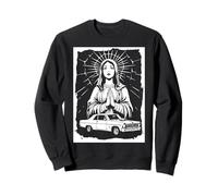 Art automobile traditionnel avec symbolisme spirituel Sweatshirt