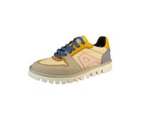 ART Baskets basses bleu / jaune / gris / rose / blanc naturel, Taille 39