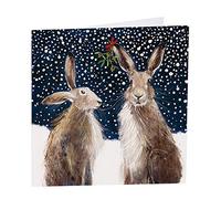 Art Beat Lot de 6 cartes de Noël « Meet Me Under the Gui »