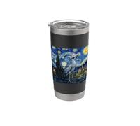 Art Bec En Sabot Van Gogh Gobelet isotherme en acier inoxydable double paroi