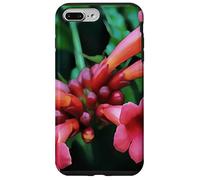 Art botanique chèvrefeuille trompette rose Coque pour iPhone 7 Plus/8 Plus