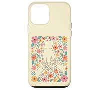 Art botanique des Mains Fleuries pour l'amour et l'amitié Coque pour iPhone 12 Mini