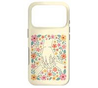 Art botanique des Mains Fleuries pour l'amour et l'amitié Coque pour iPhone 17 Pro