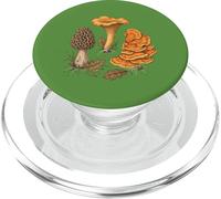 Art botanique mycologie des Champignons Sauvages PopSockets PopGrip pour MagSafe