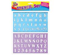 Art Box Ensemble Pochoir lettres de l'alphabet