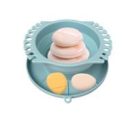 Art Brush Cleaner - Tasse De Rinçage Pour Pinceaux Avec Support De Palette | Récipient De Nettoyage D'eau Pour Artistes Peintres Adolescents Studio De Cours À Domicile | Outil De Fournitures D