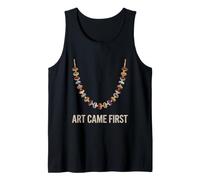 Art Came First Ancient Coquillage Perles Origine Humaine Débardeur