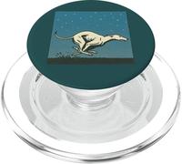 Art canin adopté par Un Coureur retraité de Running Greyhound PopSockets PopGrip pour MagSafe