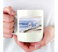 Art Canin Du West Highland Terrier Mug Céramique Tasse À Thé Durable Tasse À Café Idée Cadeau Pour Collègue Noël Pâques 330Ml
