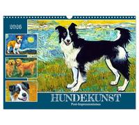 Art canin, Version française (Calendrier mural 2026 DIN A3 portrait), Calendrier CALVENDO mensuel