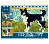 Art canin, Version française (Calendrier mural 2026 DIN A4 portrait), Calendrier CALVENDO mensuel