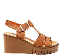 ART Catania Sandales compensées en cuir pour femme, cuir, 39 EU