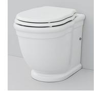 Art Ceram Hermitage cuvette de wc sur pied blanc HEV00501;00