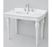 Art Ceram Hermitage lavabo 112x63 cm rectangulaire classique blanc HEL00401;00