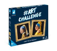 Art challenge tableau multicolore TU