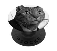 Art - Chat Salvador Dalí PopSockets PopGrip Adhésif