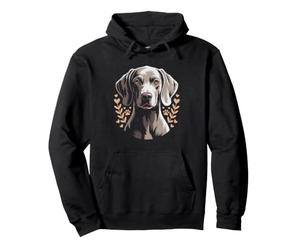 Art Chien De Chasse Braque Weimar Fantome Gris D'arret Sweat à Capuche