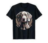 Art Chien De Chasse Braque Weimar Fantome Gris D'arret T-Shirt