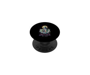 Art chrétien cœur dévot mère PopSockets PopGrip Adhésif