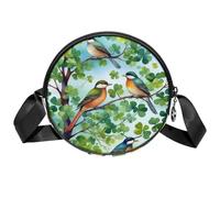 Art Clover Sac à bandoulière pour femme avec compartiments et sangle réglable, multicolore 3, 7x1.8 in