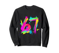Art coloré 67 Coups de Pinceau pour Les âmes créatives Sweatshirt