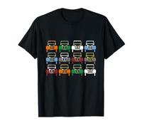 Art coloré vintage pour Citroën 2CV T-Shirt